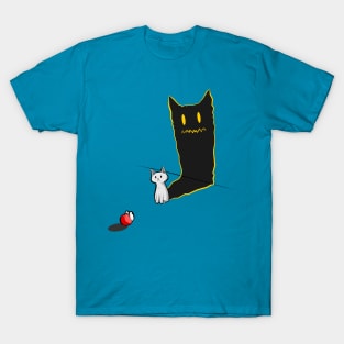 Scary Cat Shadow T-Shirt